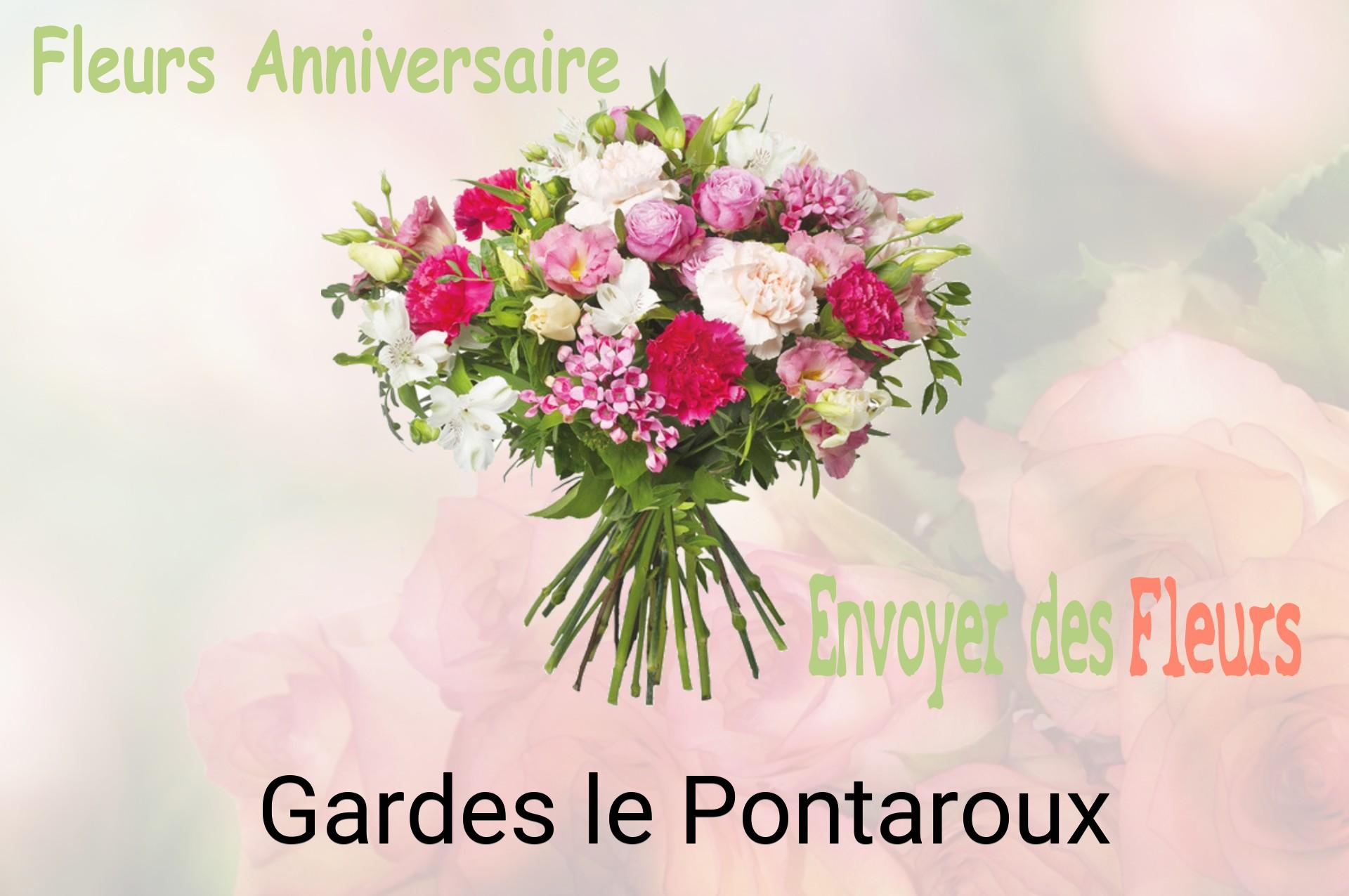 Bouquet de fleurs d’anniversaire livré à Gardes-le-Pontaroux